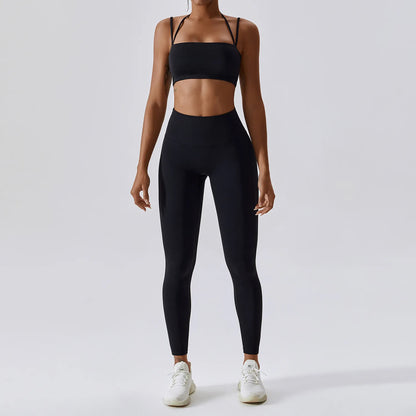 Two Piece Seamless Yoga Set