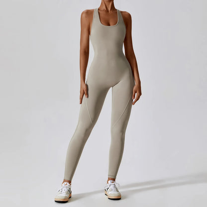 Yoga Sculpting Activewear Jumpsuit