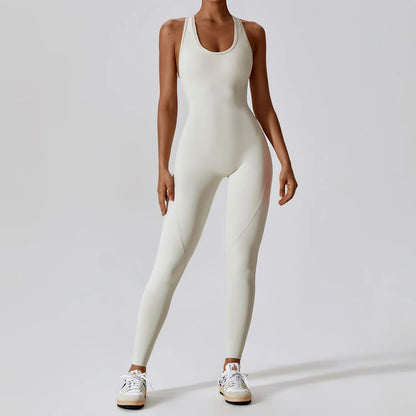 Yoga Sculpting Activewear Jumpsuit