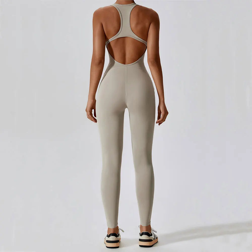 Yoga Sculpting Activewear Jumpsuit